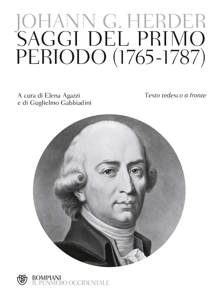 Saggi del primo periodo (1765-1787)::Testo tedesco a fronte