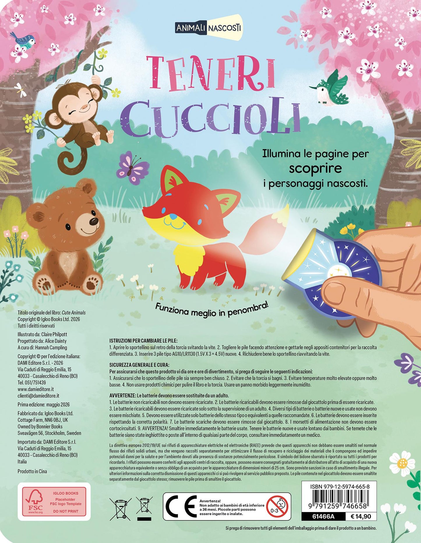 Teneri Cuccioli::Trova i personaggi nascosti con la torcia magica!