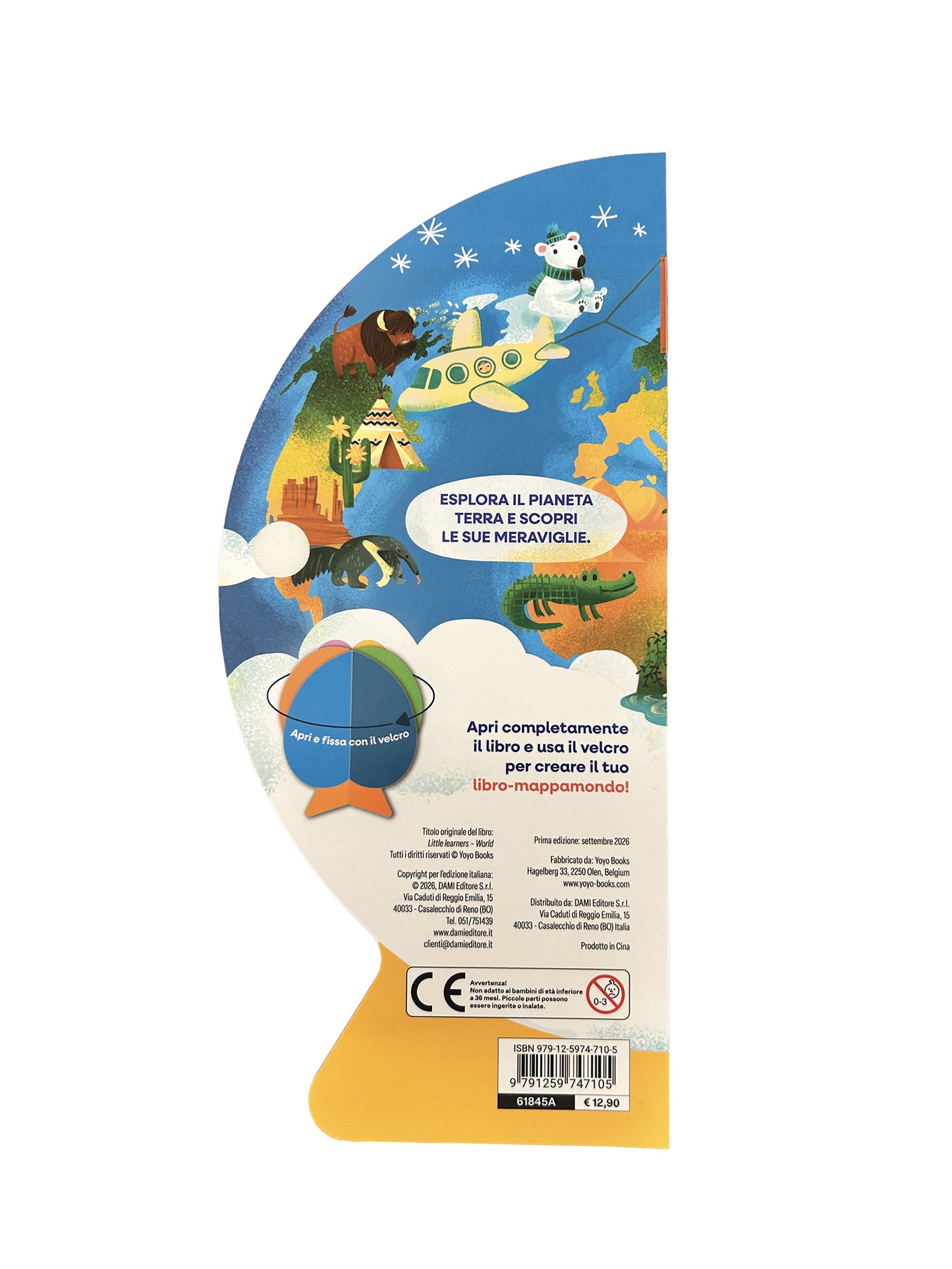 Il Mondo::Il mio primo libro mappamondo