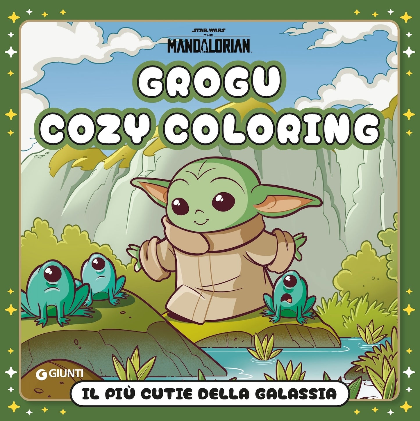 Grogu Cozy Coloring Star Wars The Mandalorian::Il più cutie della galassia