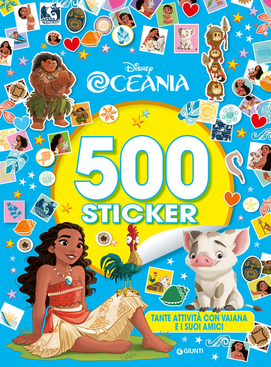 Disney Oceania 500 Sticker::Tante attività con Vaiana e i suoi amici