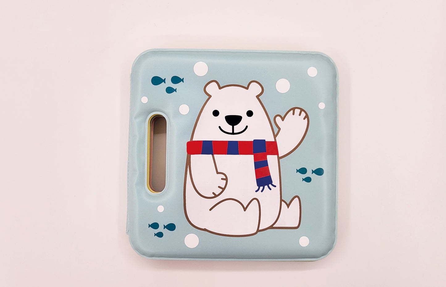 Orso polare::Immergi il libro nell'acqua e i colori appariranno come per magia!