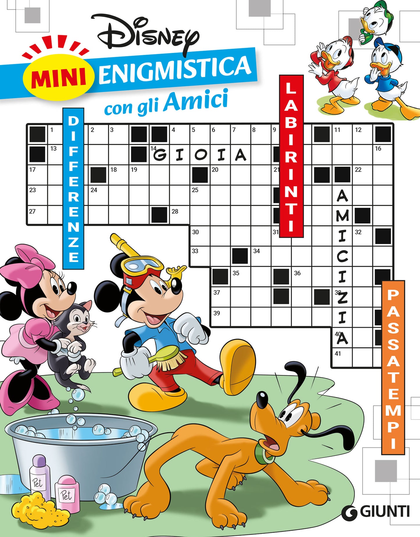 Mini Enigmistica Disney con gli Amici::Differenze-Labirinti-Passatempi