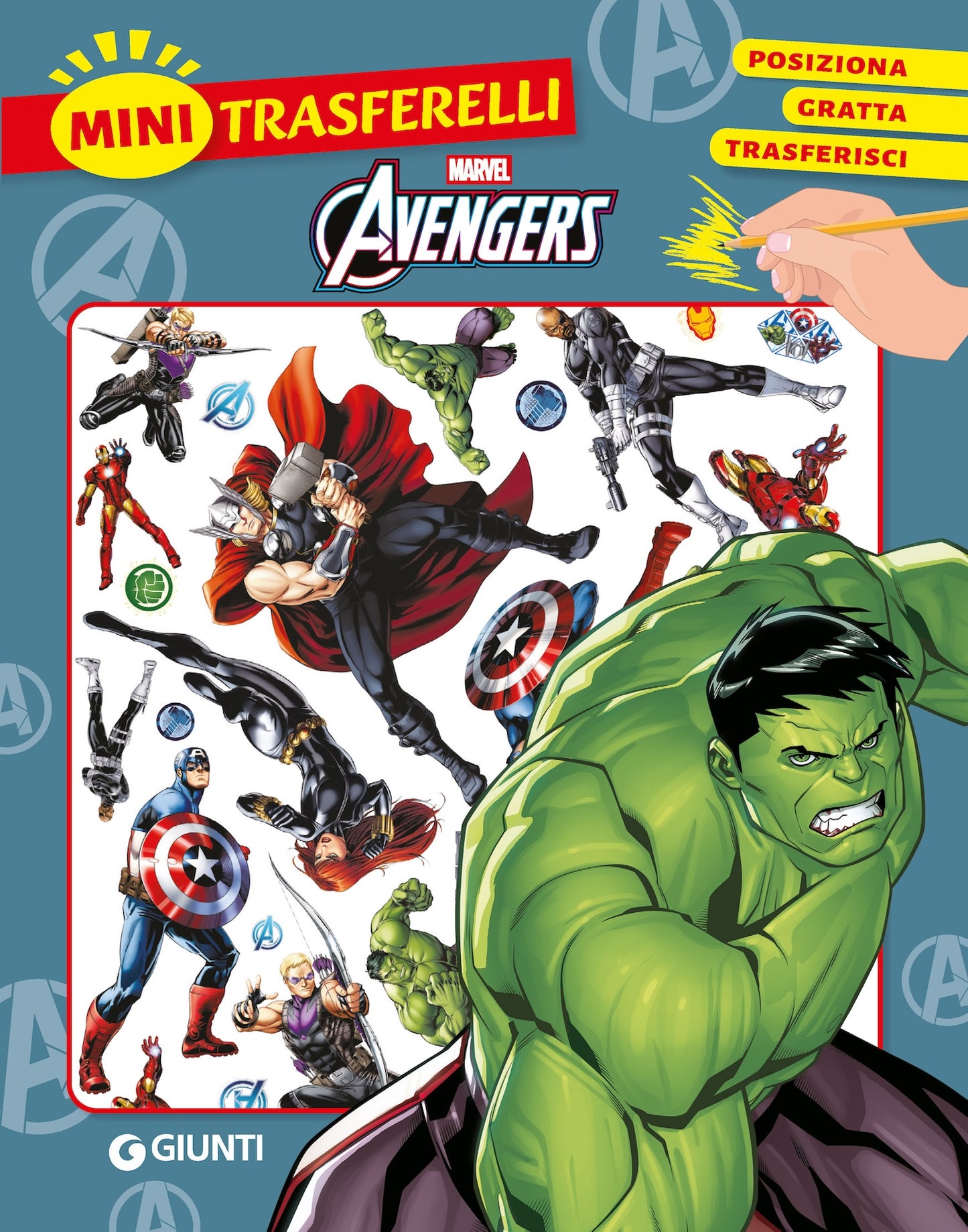 Mini Trasferelli Marvel Avengers
