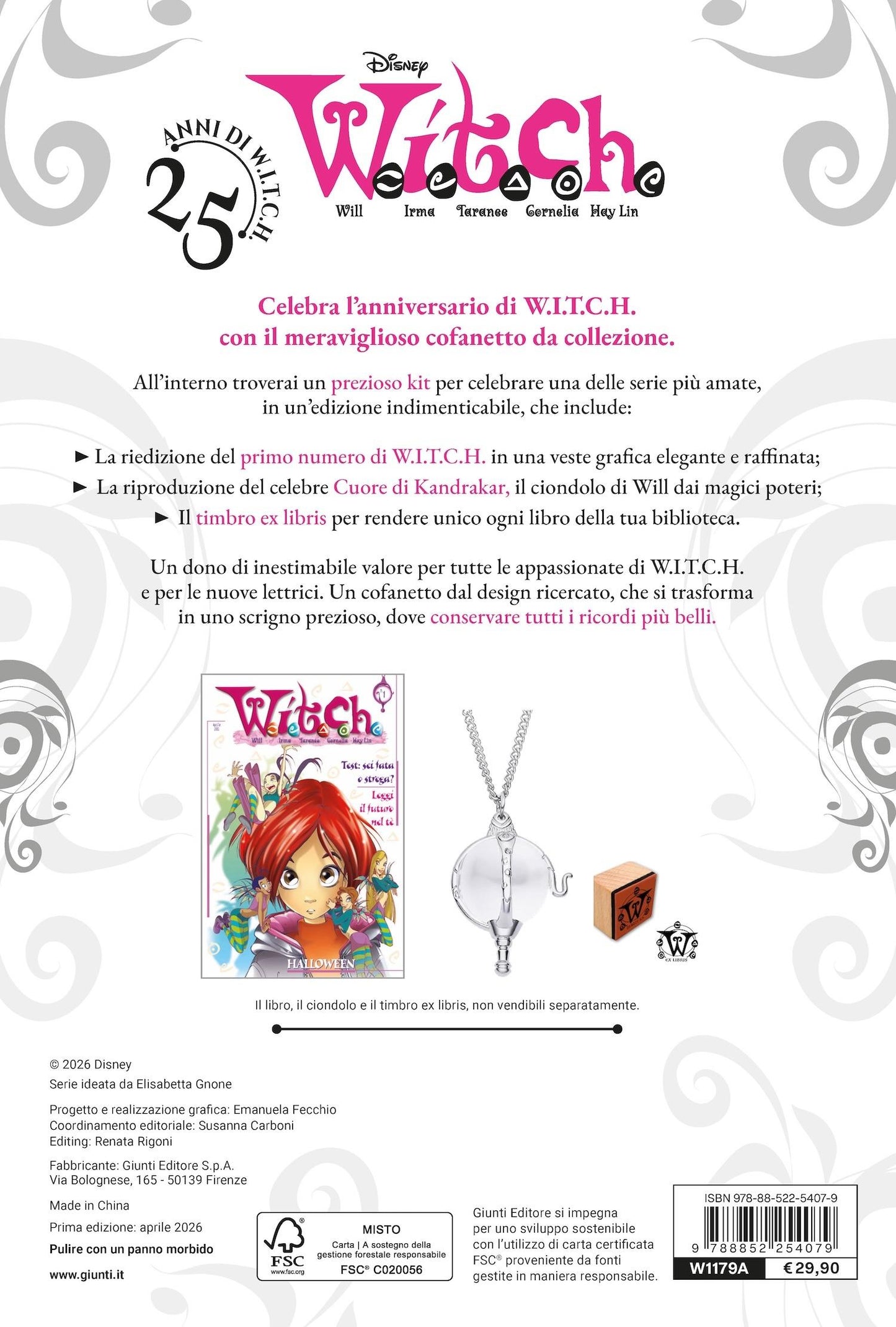 Disney W.I.T.C.H. Kit Anniversary - 25 anni di W.I.T.C.H.