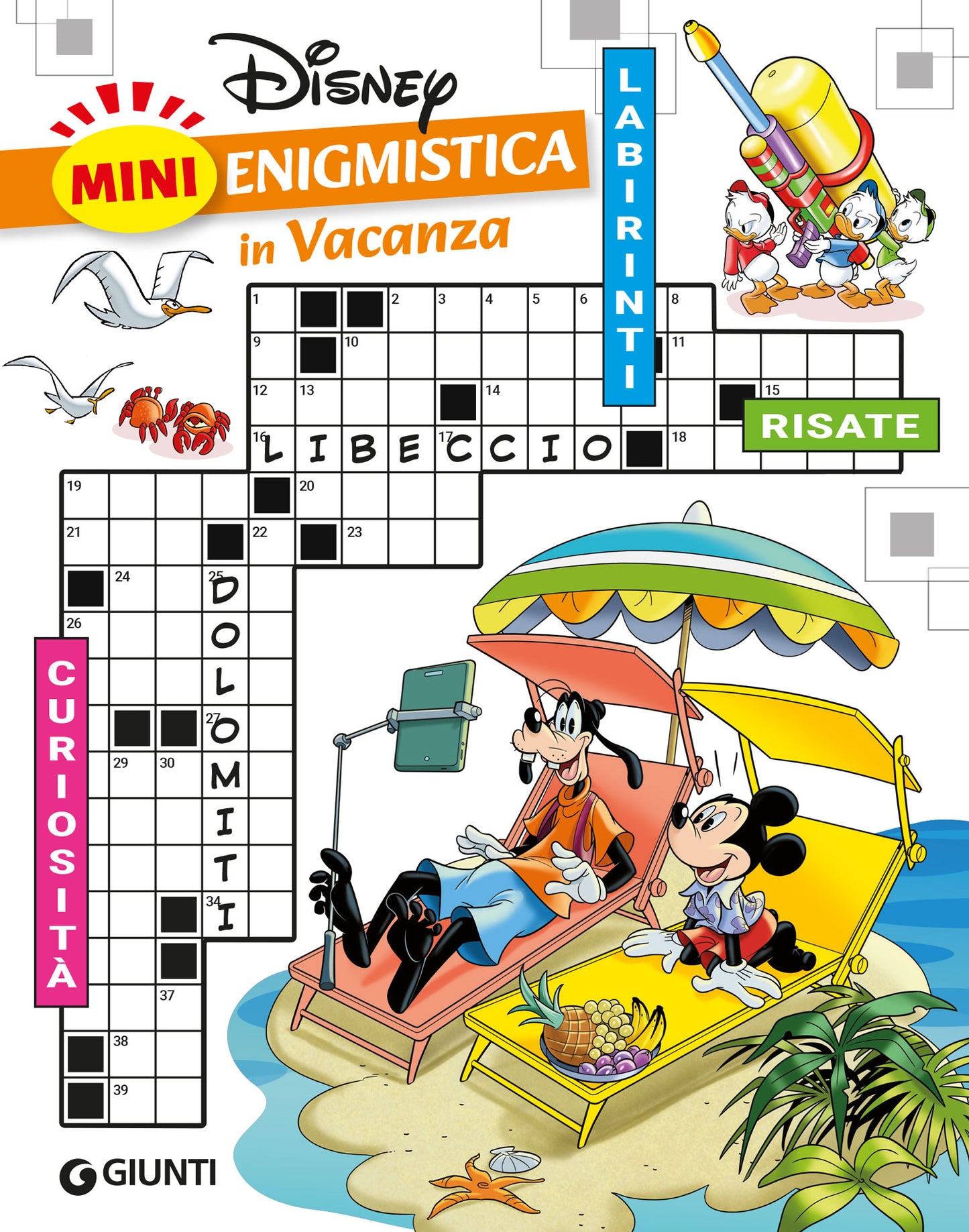 Mini Enigmistica Disney in Vacanza::Curiosità-Labirinti-Risate