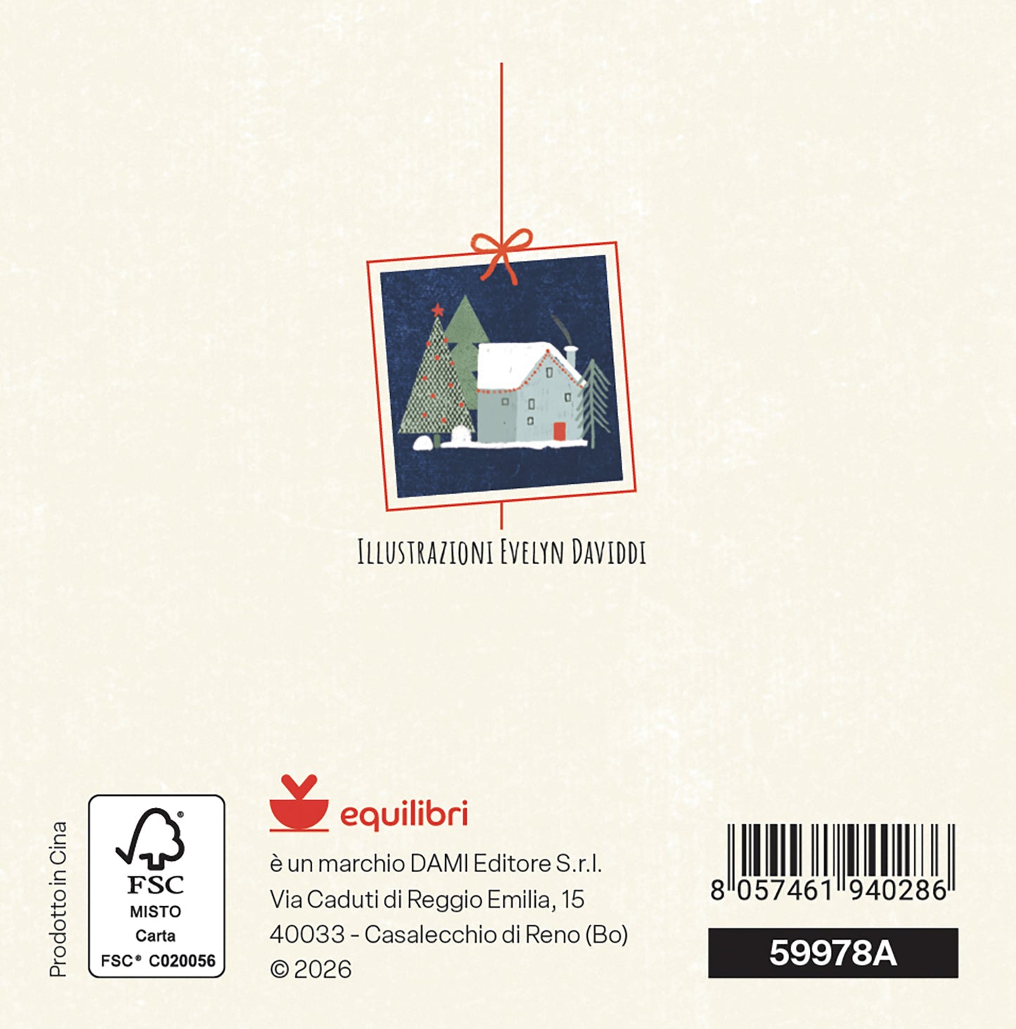 Natale - biglietto Case