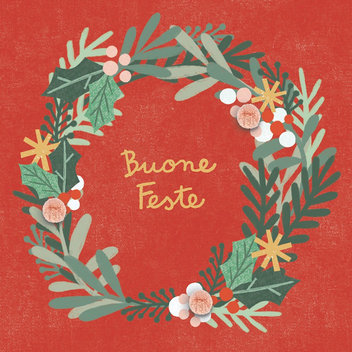 Natale - biglietto Corona