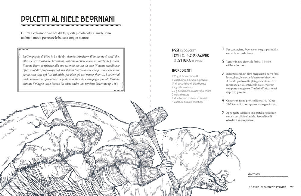 Le ricette dal mondo di Tolkien::Per deliziosi irresistibili banchetti