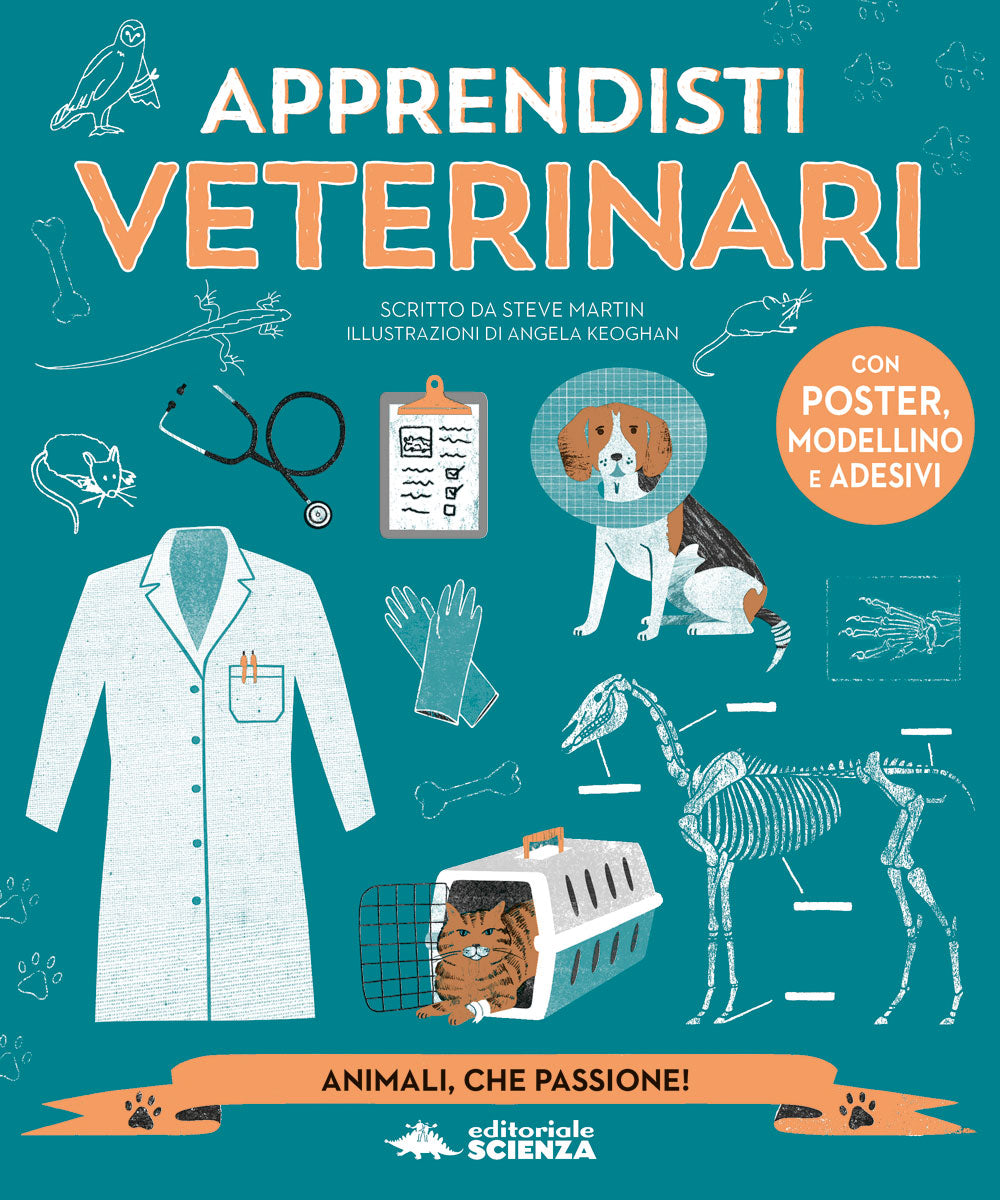 Apprendisti veterinari::Animali, che passione! - Con poster, modellino e adesivi