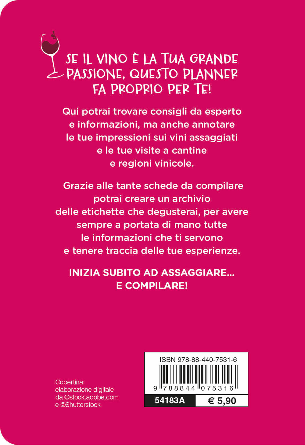 Wine Lover. Planner::Degustazione - Abbinamenti - Cantina