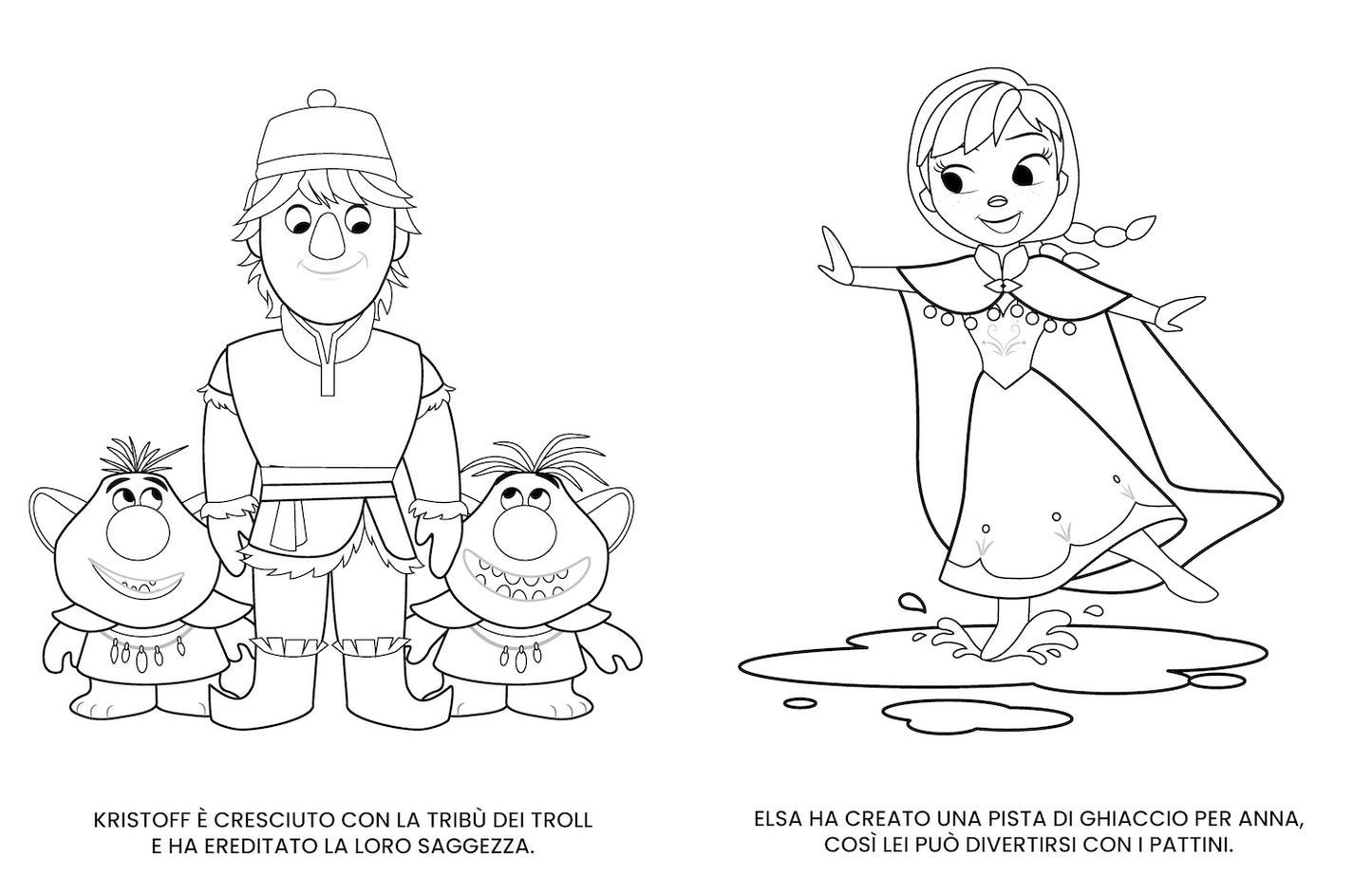 Frozen Mini Staccattacca e colora Cute Stickers::Più di 60 adesivi