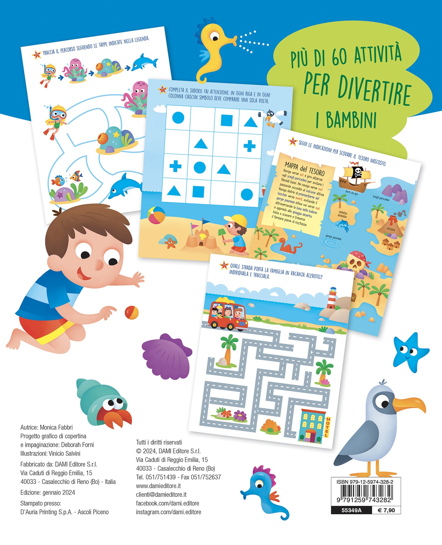 Tanti giochi e attività per bambini::tante attività divertenti per bambini dai 3 ai 6 anni