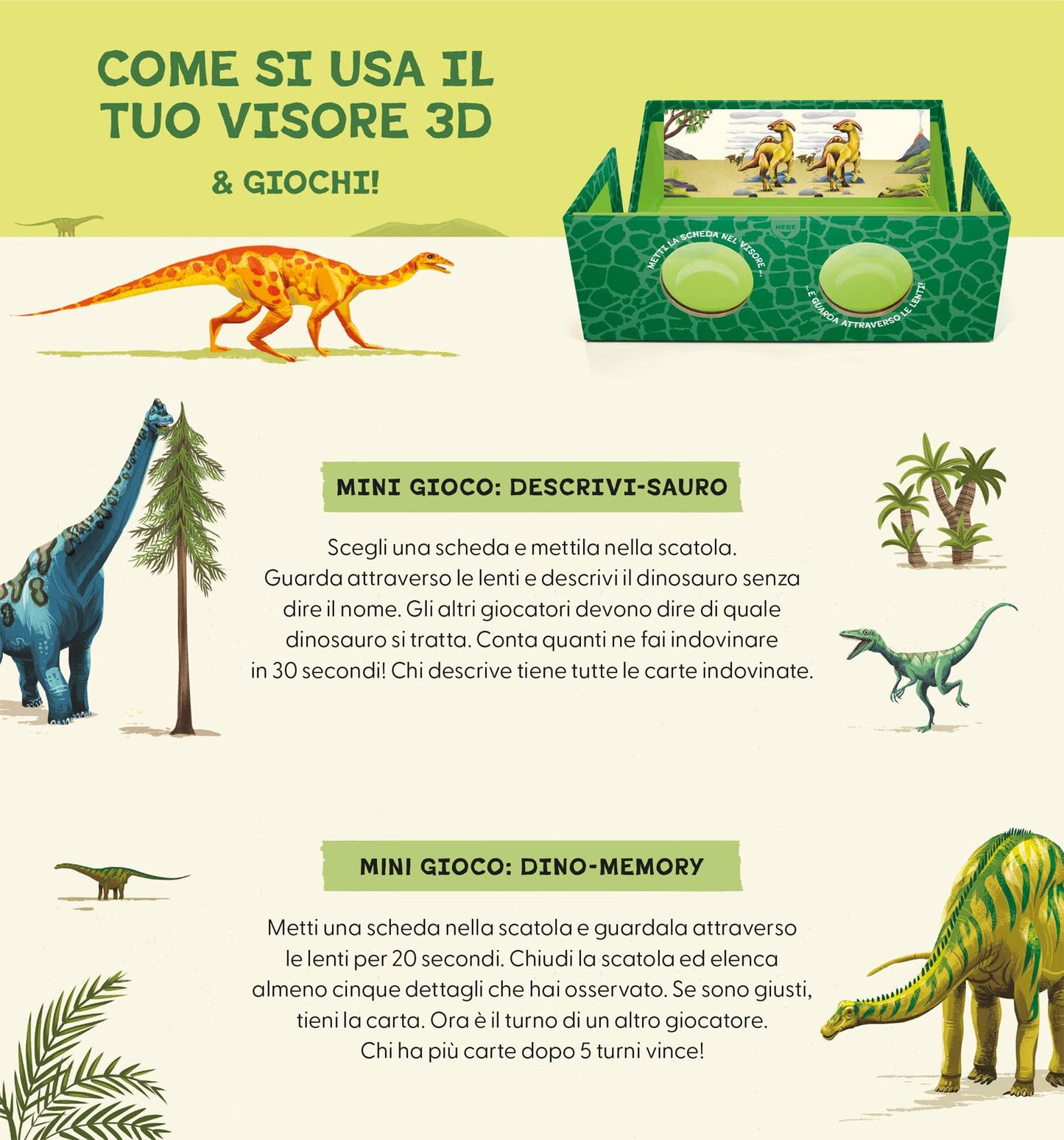 Entra nel mondo dei dinosauri::Scopri i libri scatola che diventano visori 3D super immersivi!