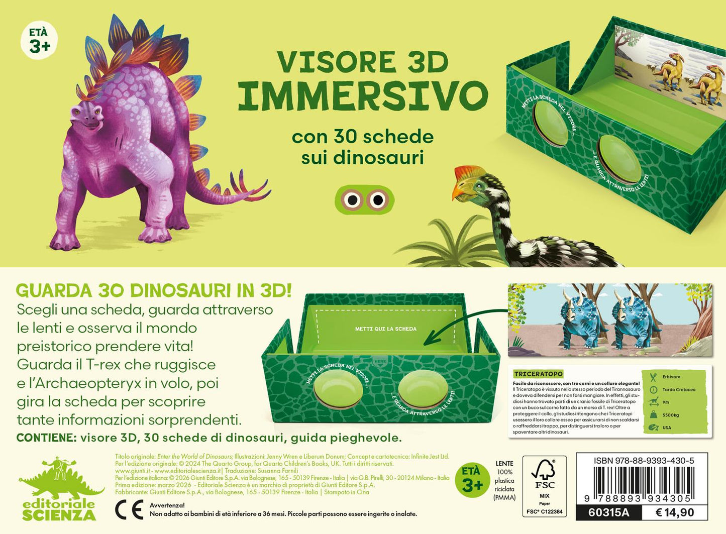 Entra nel mondo dei dinosauri::Scopri i libri scatola che diventano visori 3D super immersivi!