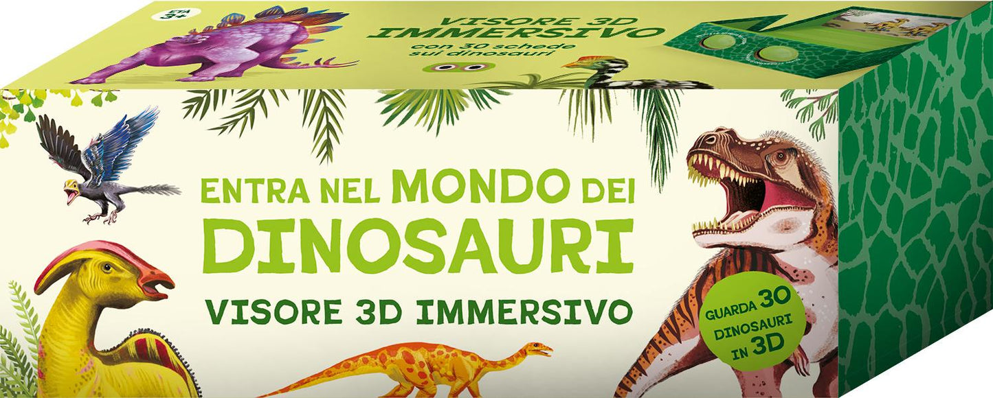 Entra nel mondo dei dinosauri::Scopri i libri scatola che diventano visori 3D super immersivi!
