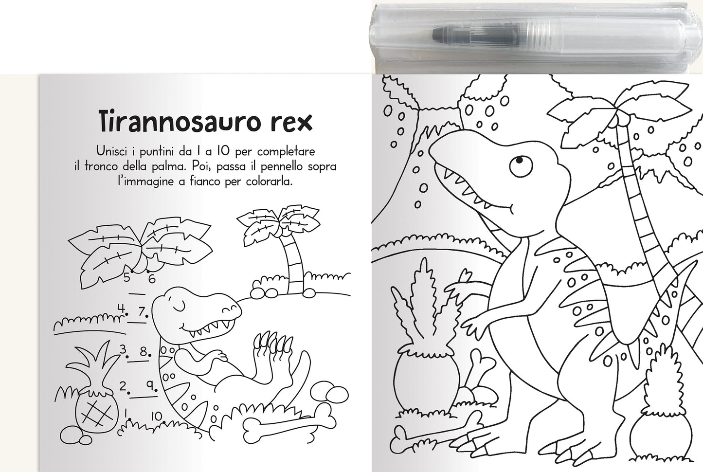 Magico Colore - Dinosauri::Basta aggiungere un po' d'acqua!