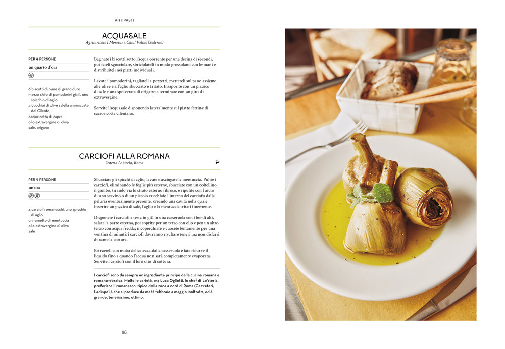 OSTERIE D'ITALIA. RICETTARIO DELLA CUCINA ITALIANA::1200 PIATTI DELLA TRADIZIONE REGIONALE