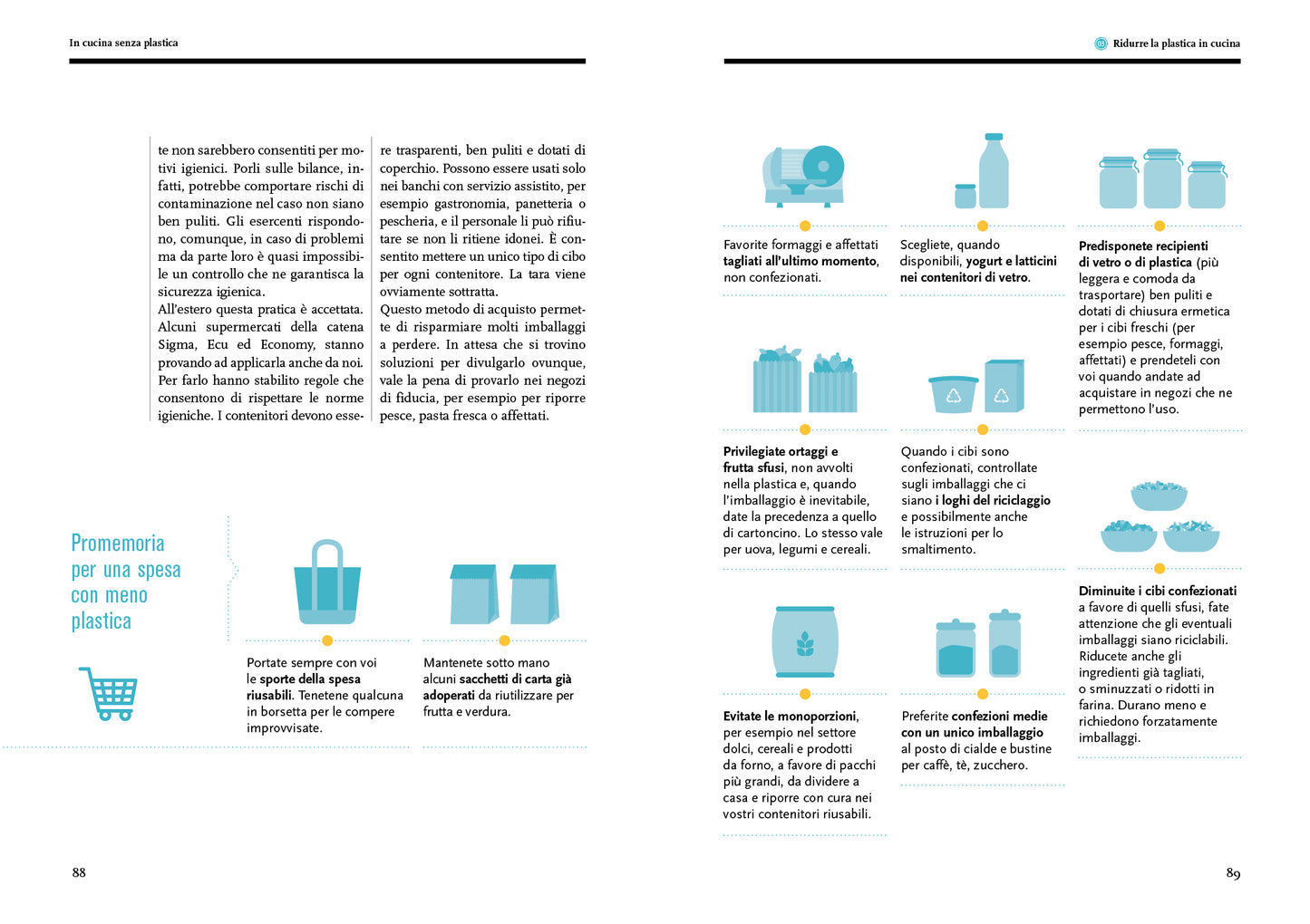 In cucina senza plastica::Piccoli gesti per grandi cambiamenti