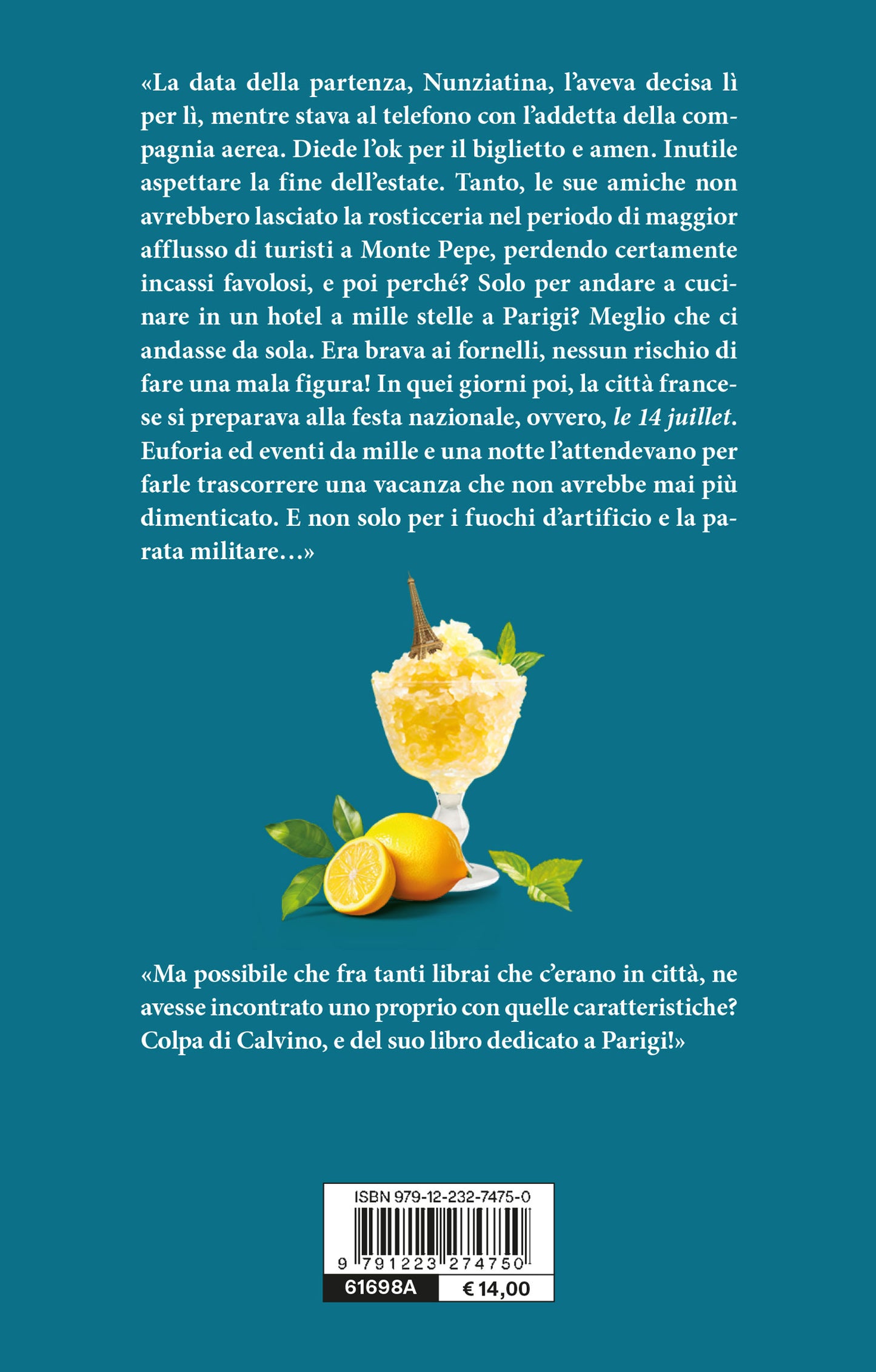 Granita e baguette::Una notte d’amore a Parigi al sapore di Sicilia