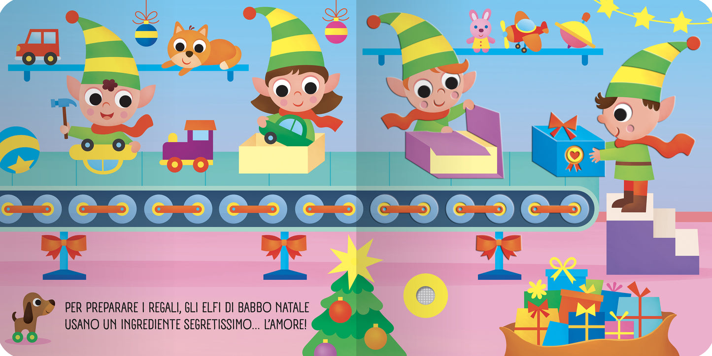 Natale::Libro Tattile Sonoro