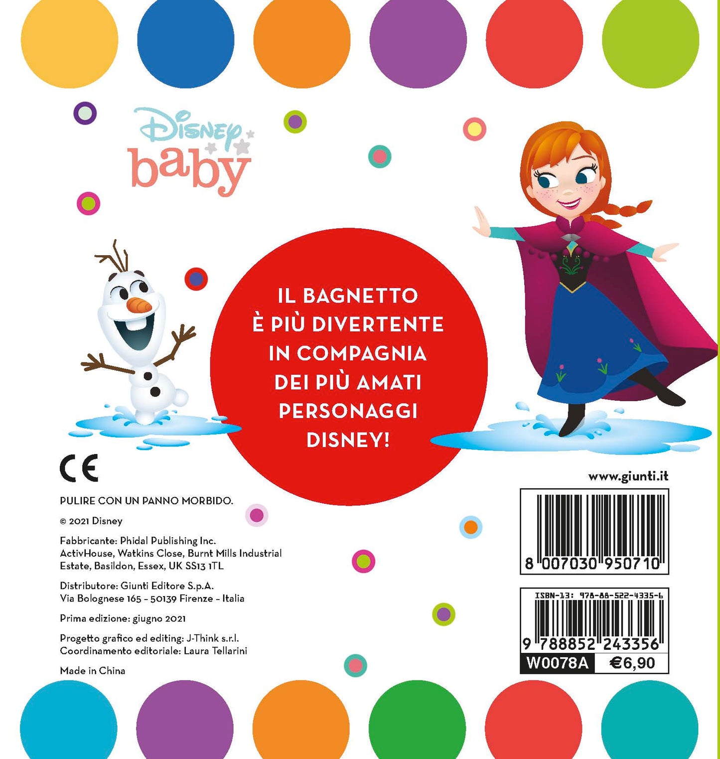 Disney Baby Libro bagno::Facciamo splash!