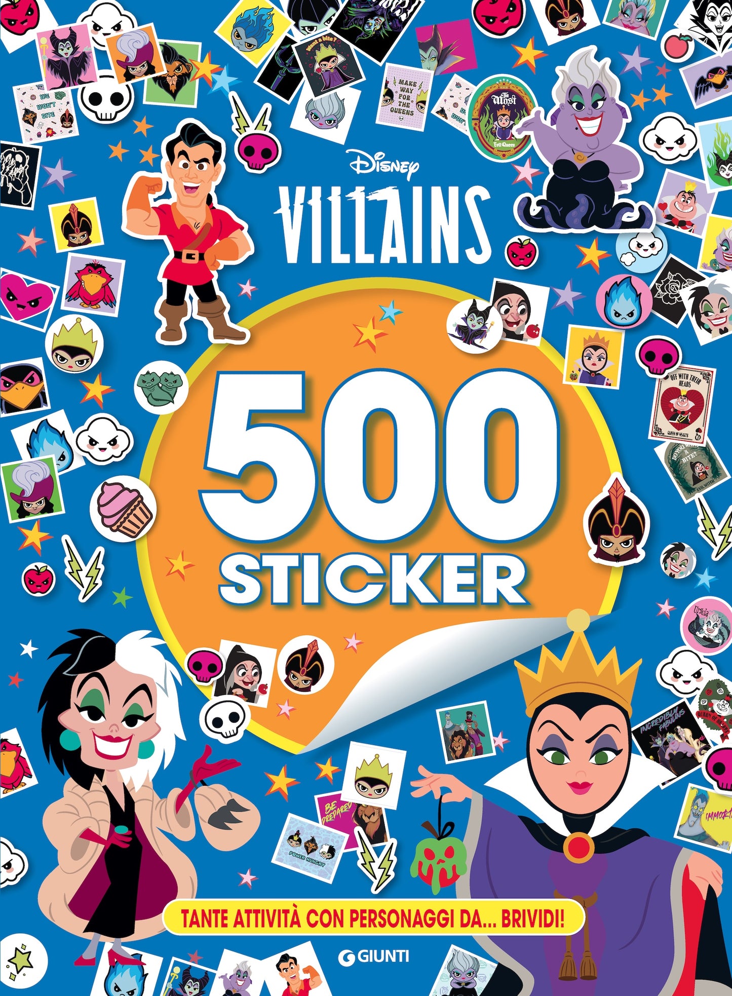 Disney Villains 500 Sticker::Tante attività con personaggi da... brividi