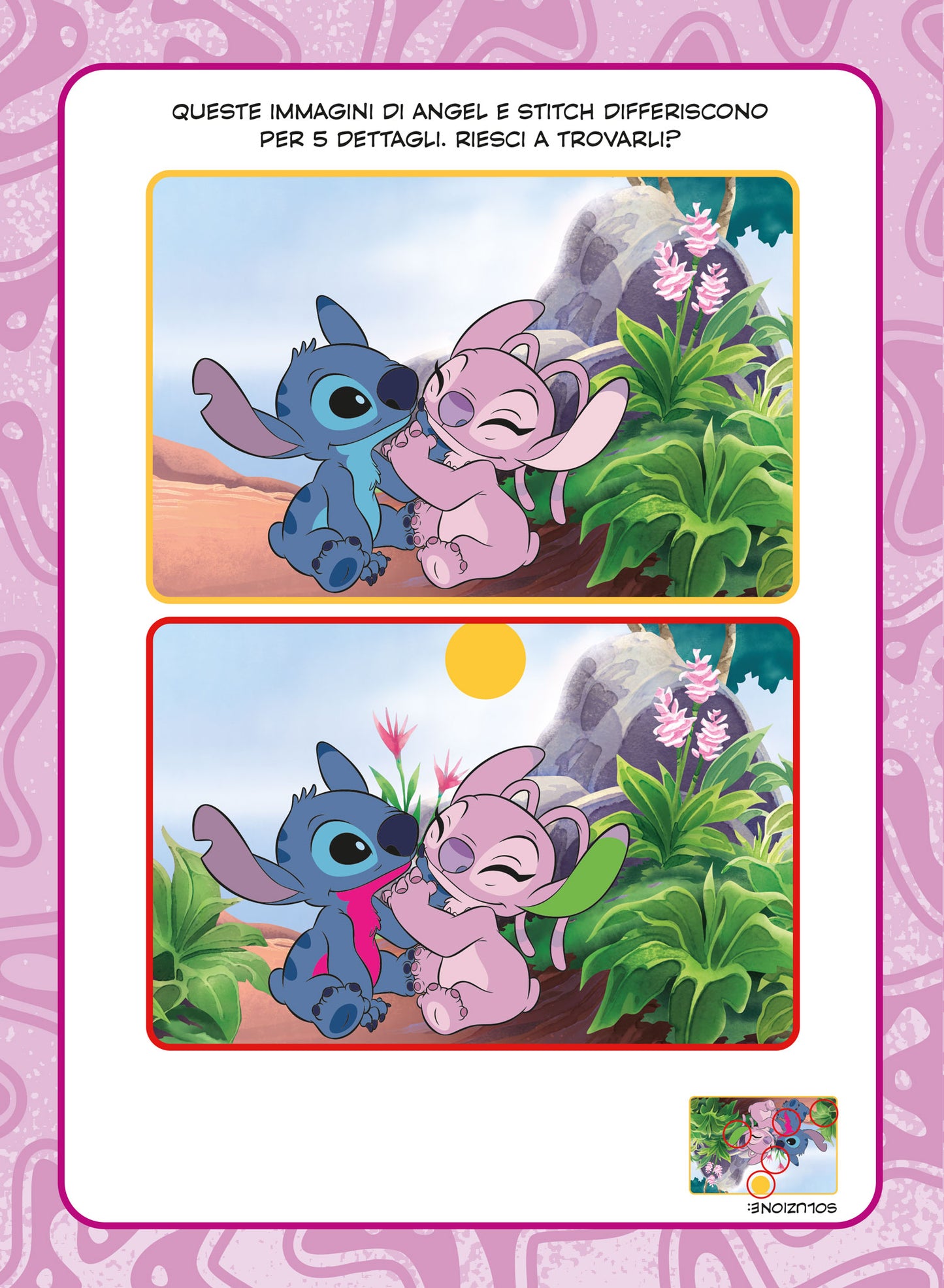 Stitch 100 pagine di giochi e attività. Con Angel::Con tanti adesivi