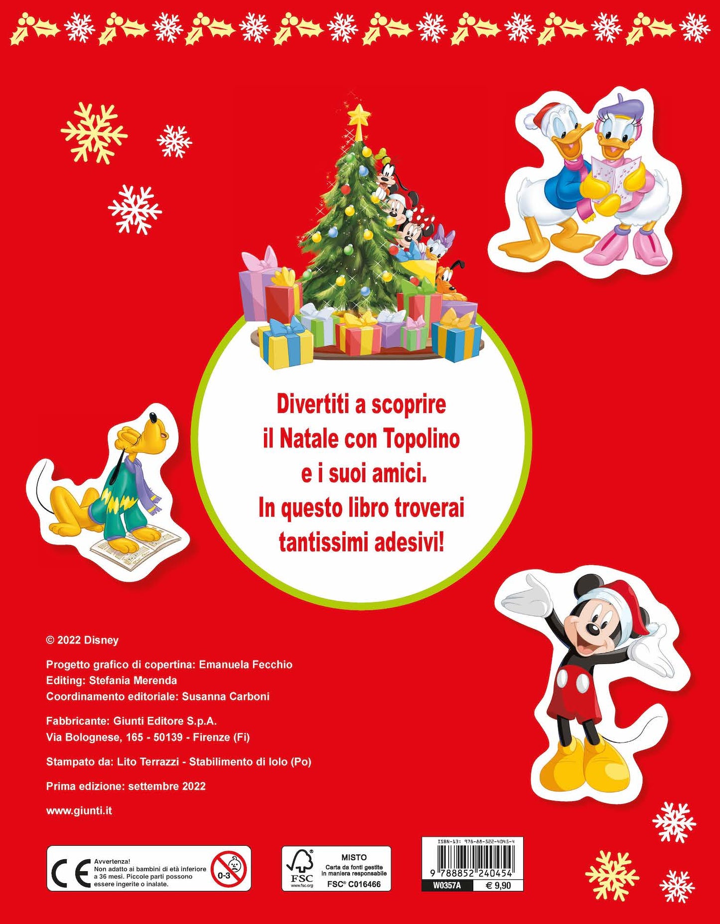 Natale Super Staccattacca Special::Divertiti con il Natale - Più di 300 adesivi