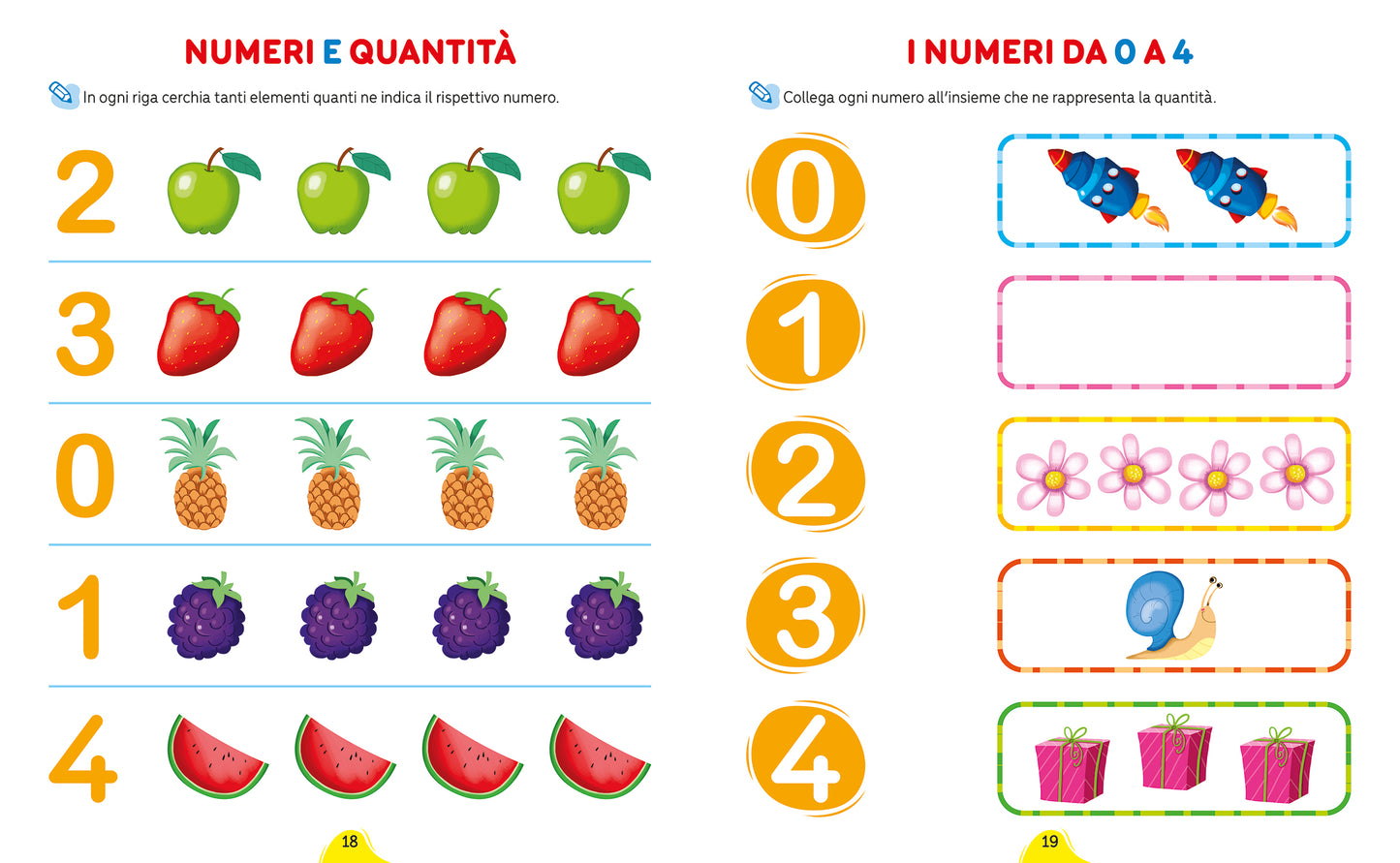 Vado in prima - Numeri e quantità