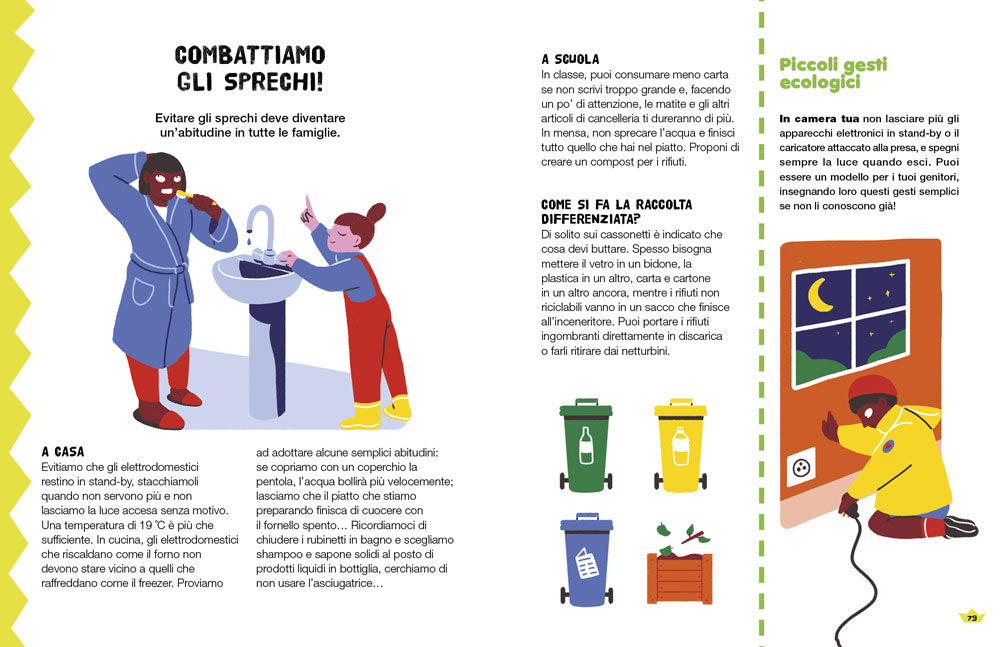 Clima salviamo il pianeta!::manuale del giova ecologista