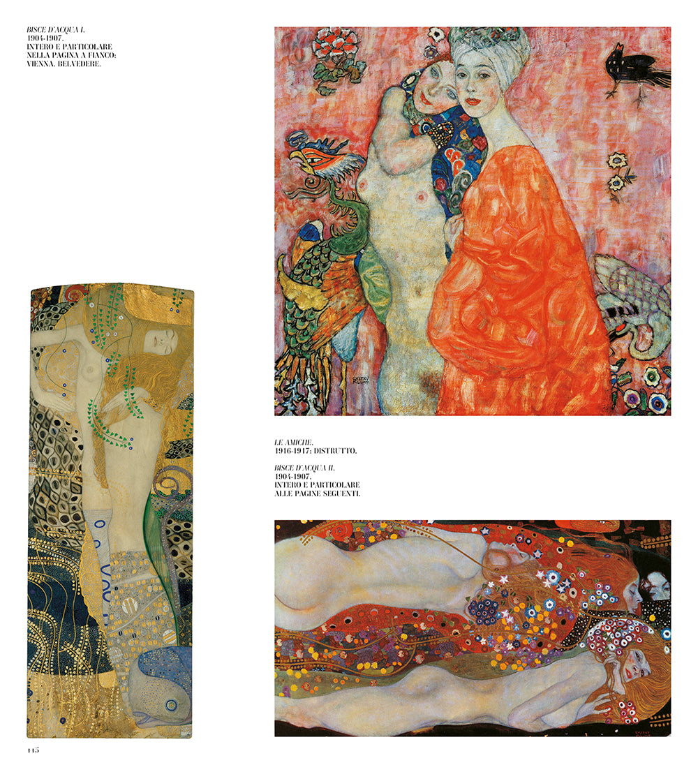 Gustav Klimt::L'oro della seduzione
