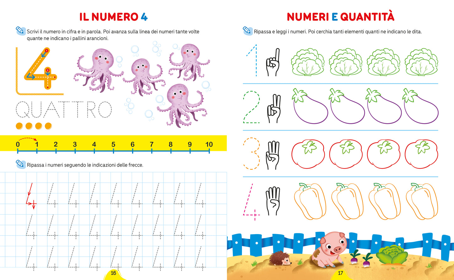 Vado in prima - Numeri e quantità