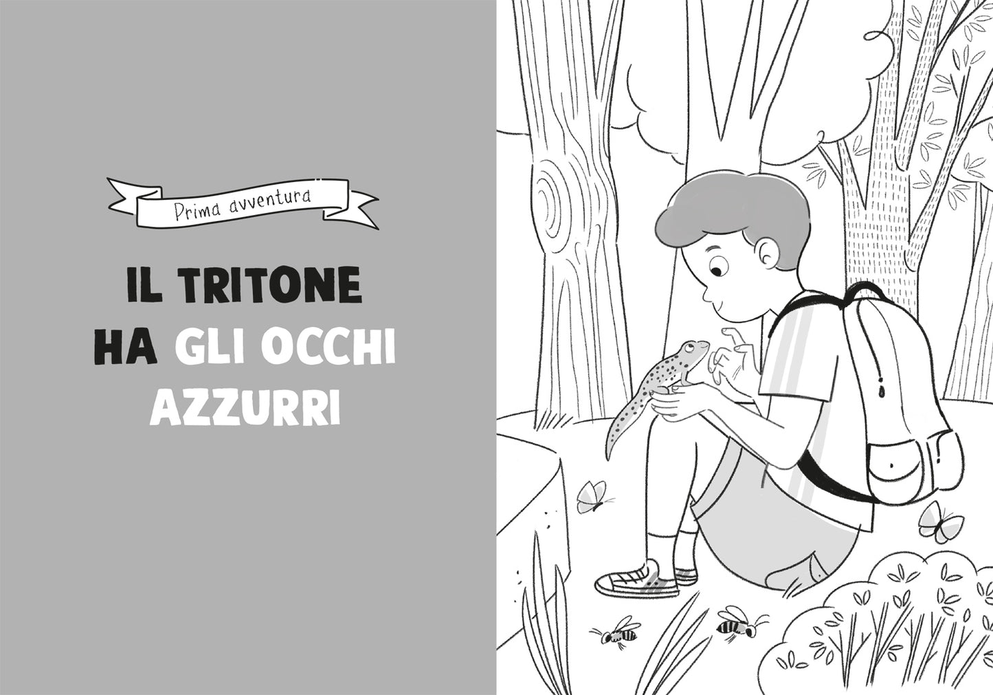 Un tritone per amico::Ispirato alle avventure del naturalista Emiliano Mori