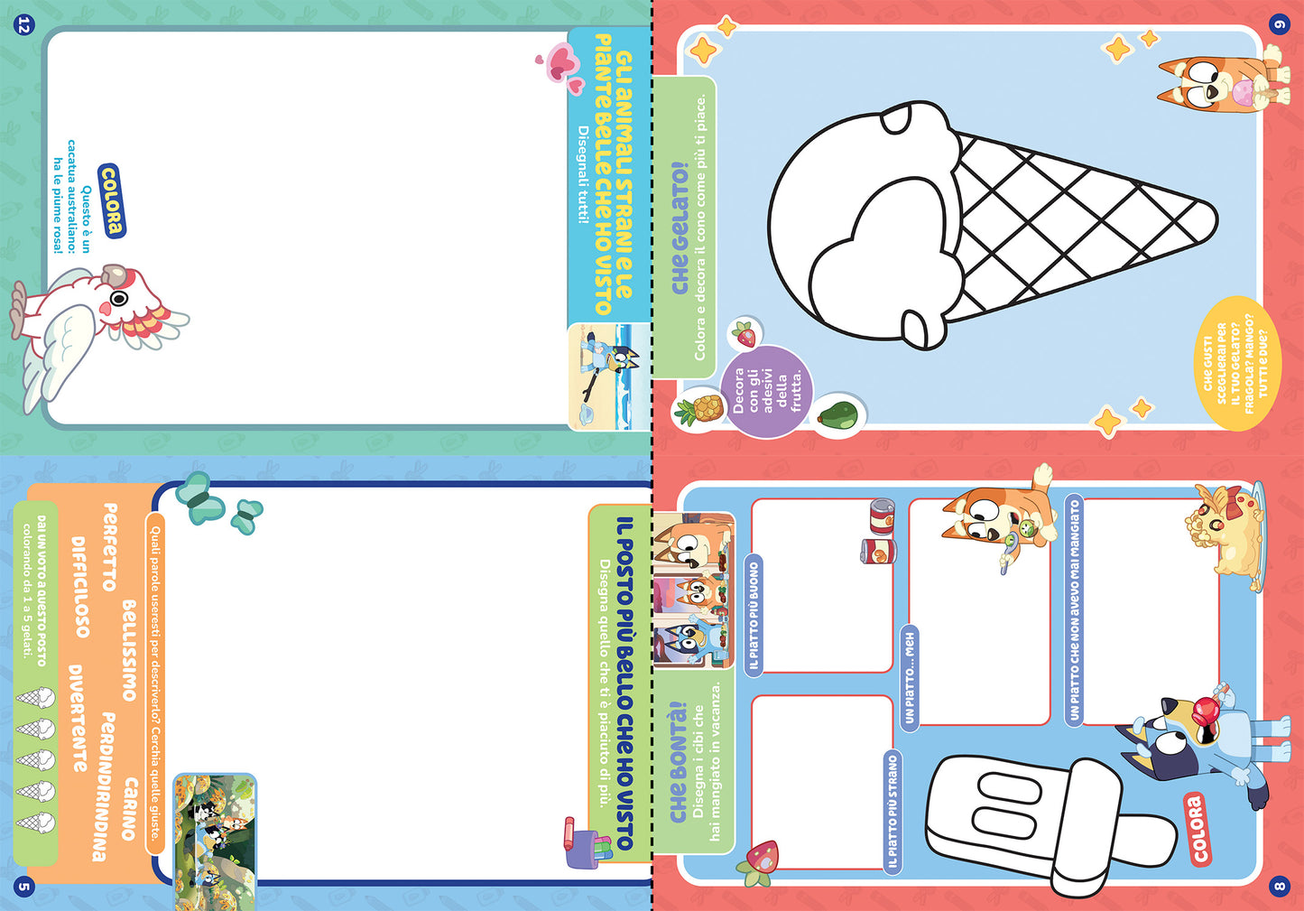 Bluey. Crea con Bluey + Il gioco delle vacanze