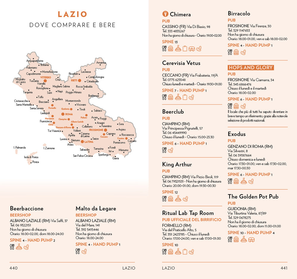 GUIDA ALLE BIRRE D'ITALIA 2025::511 AZIENDE RACCONTATE. 2767 BIRRE E SIDRI RECENSITI. 785 LOCALI SELEZIONATI