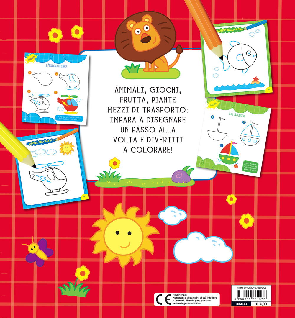 Schizzi e scarabocchi::Impara a disegnare passo dopo passo!