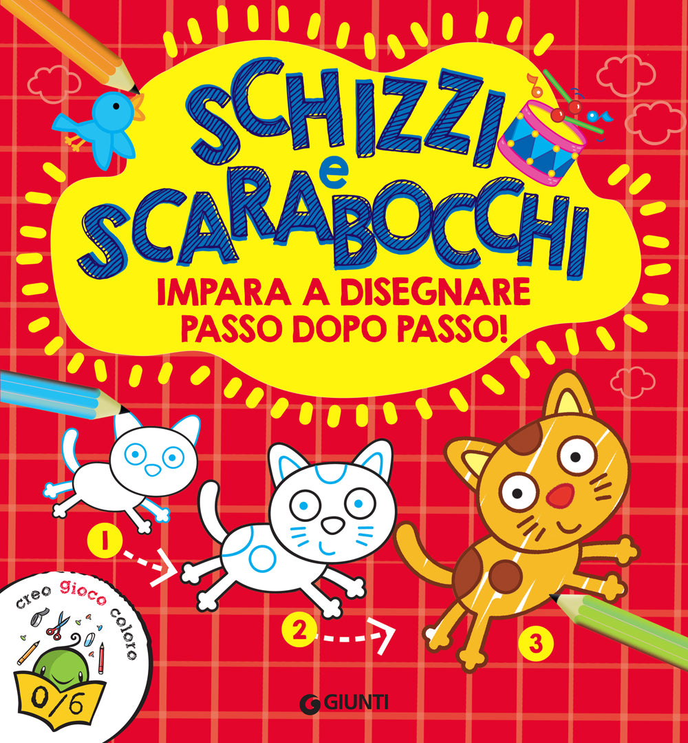 Schizzi e scarabocchi::Impara a disegnare passo dopo passo!