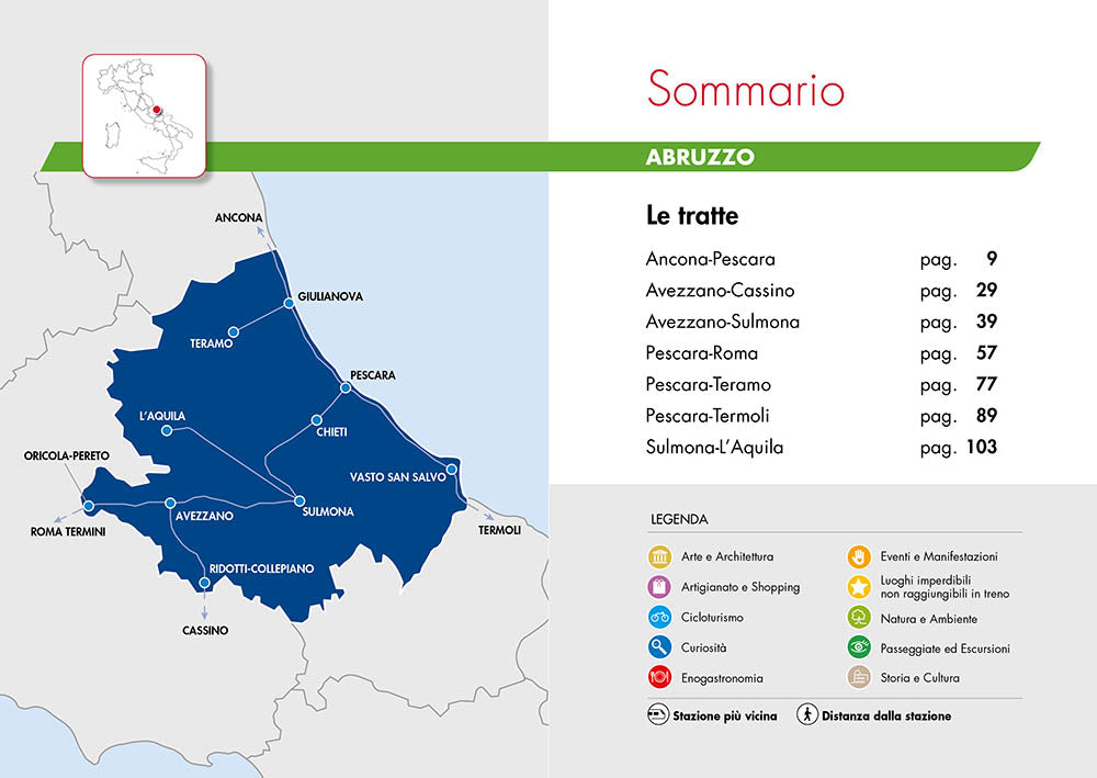 Abruzzo in treno::I regionali da vivere