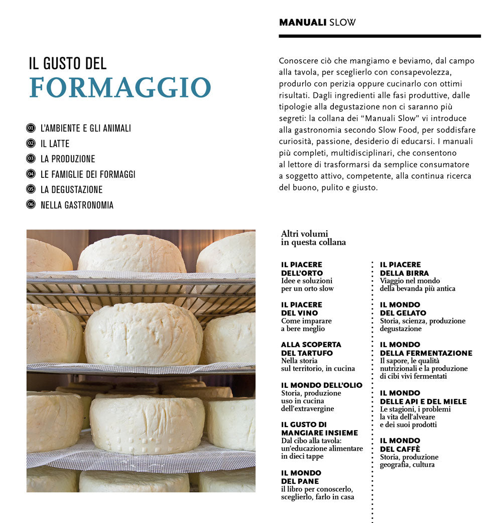 Il gusto del formaggio::Conoscere le forme del latte