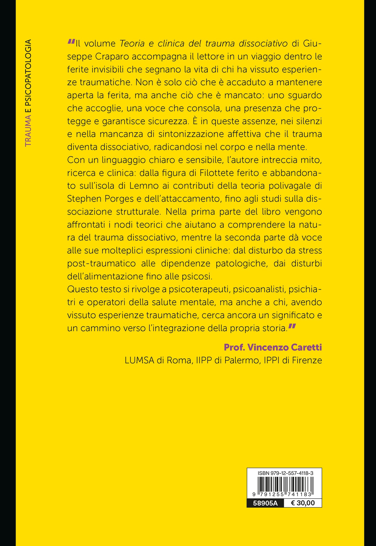 Teoria e clinica del trauma dissociativo