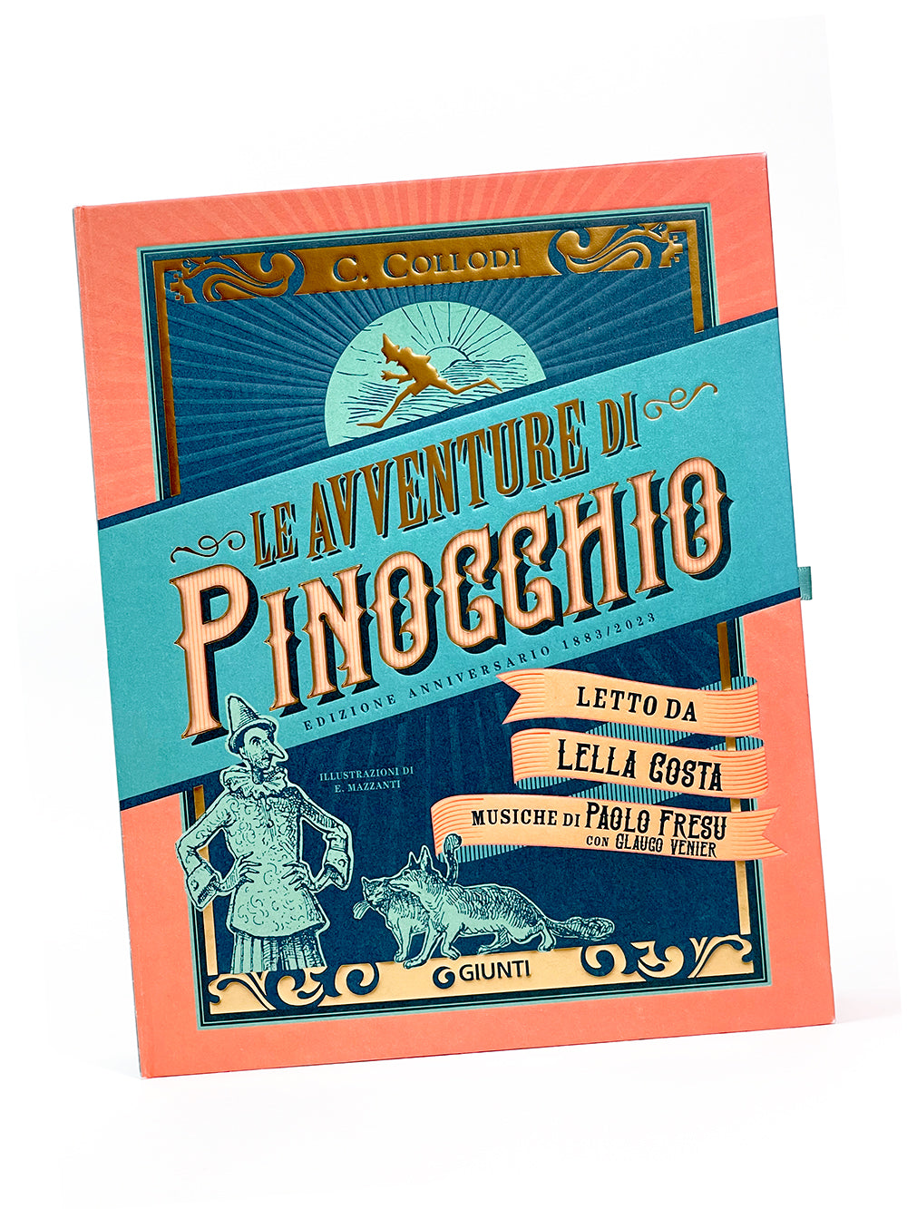 Le avventure di Pinocchio. Edizione Anniversario 1883-2023::Letto da Lella Costa. Musiche di Paolo Fresu con Glauco Venier