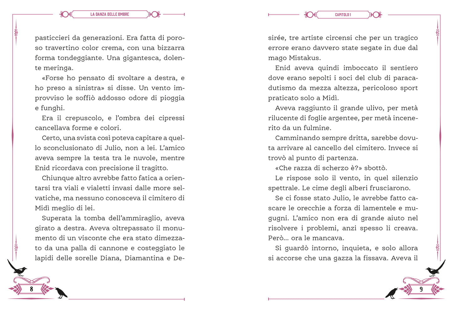 Enid Enigma. La danza delle ombre