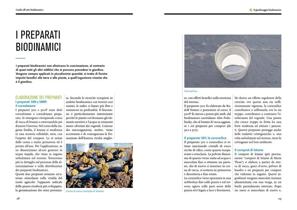 Guida all'orto biodinamico::Seminare, coltivare, vivere la terra