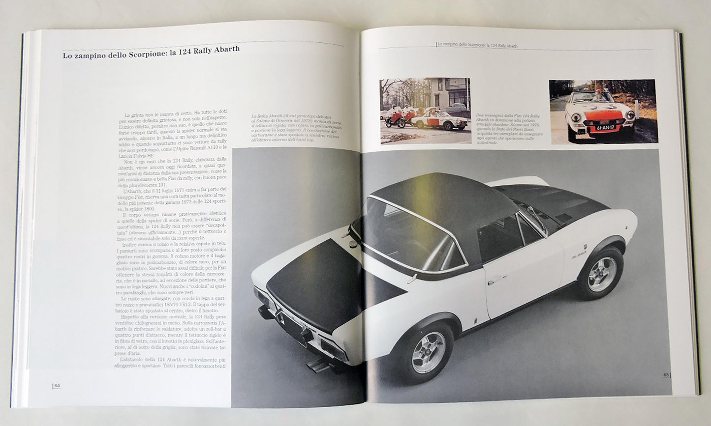 FIAT 124 ::SPIDER COUPE' E ABARTH