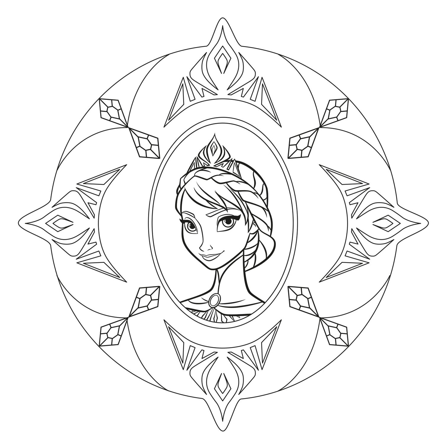 Mandala Disney Frozen