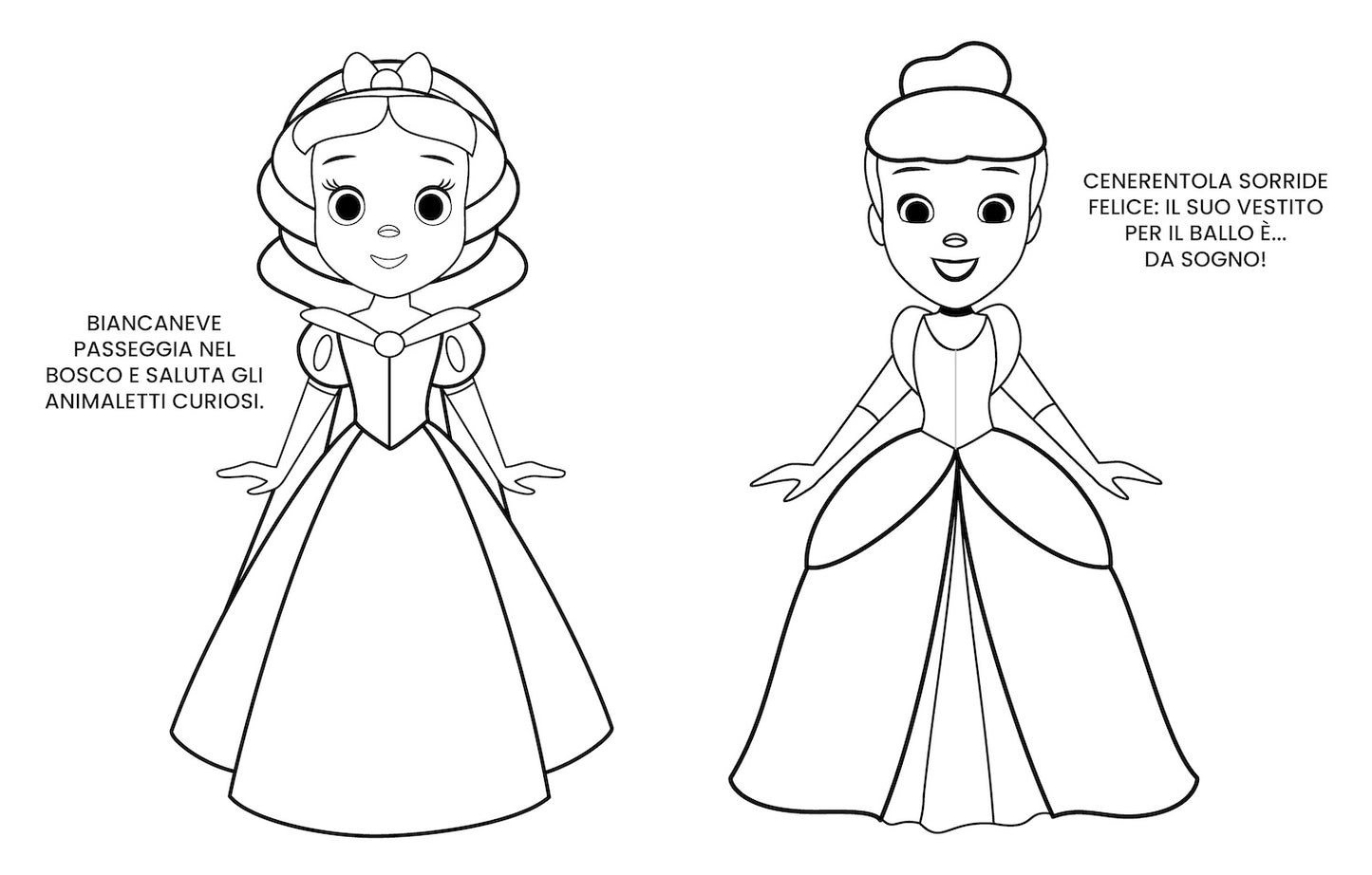 Principesse Disney Mini Staccattacca e colora Cute Stickers::Più di 60 adesivi