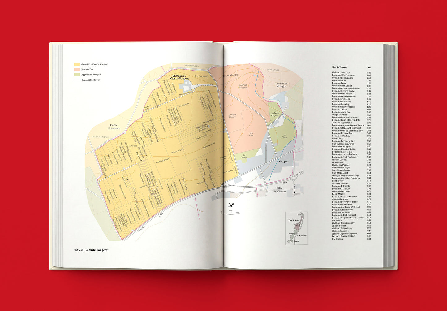 BORGOGNA::IL LIBRO COMPLETO DEL TERROIR, DEI PRODUTTORI E DEI VINI