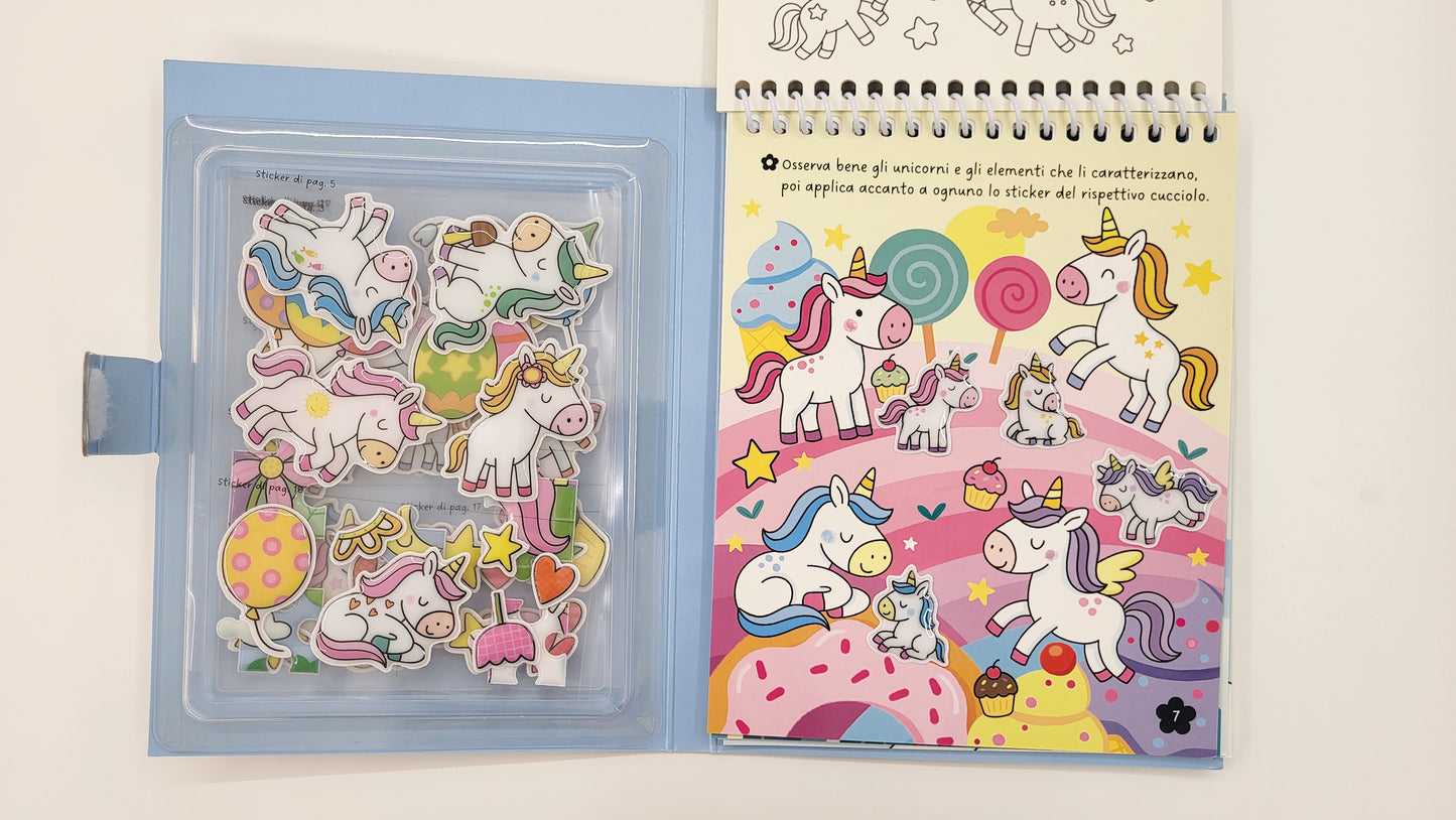 Favolosi unicorni::Tante attività, coloring e giochi divertenti