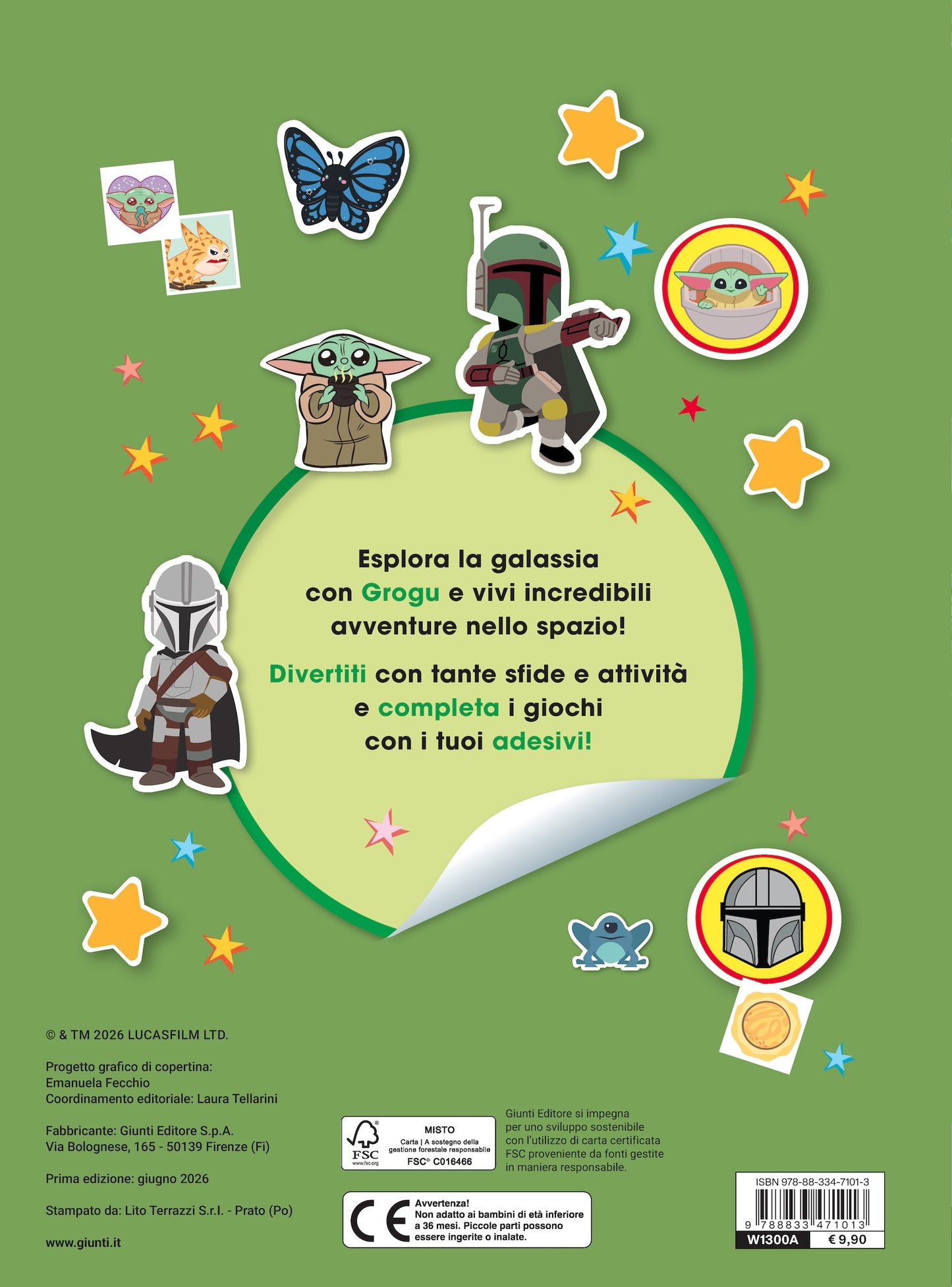500 Sticker Star Wars The Mandalorian